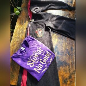 Harry Potter warm cloak, tee bundle, OS, patch